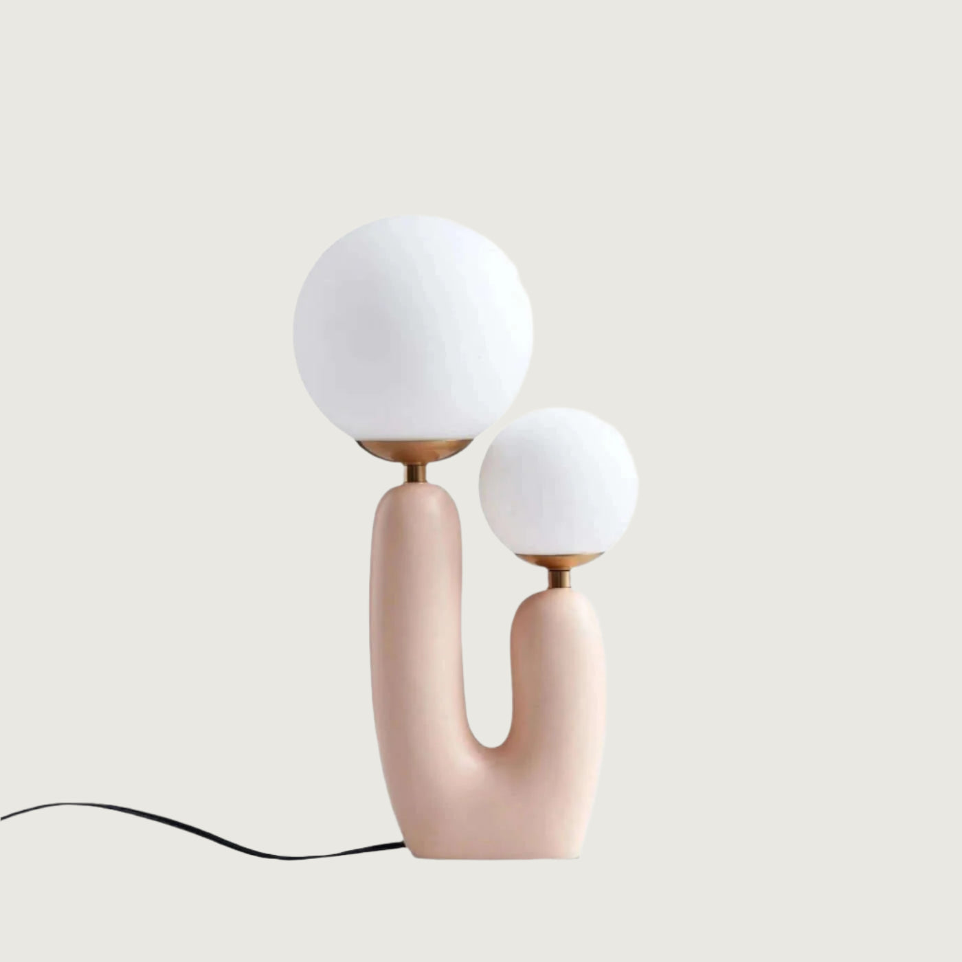Lámpara de Mesa Cactus de Diseño Moderno en Resina y Vidrio con Luz Cálida – Ideal para Mesitas de Noche y Salas de Estar 2