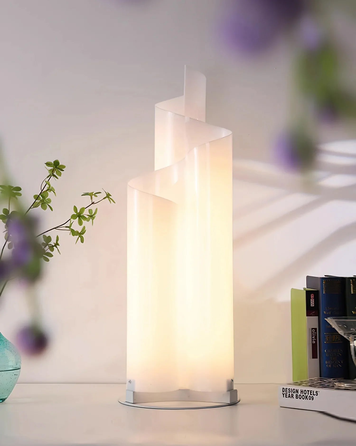 Lámpara de Mesa Chimera con Diseño Moderno y Luz LED Integrada - 22cm de Diámetro 5