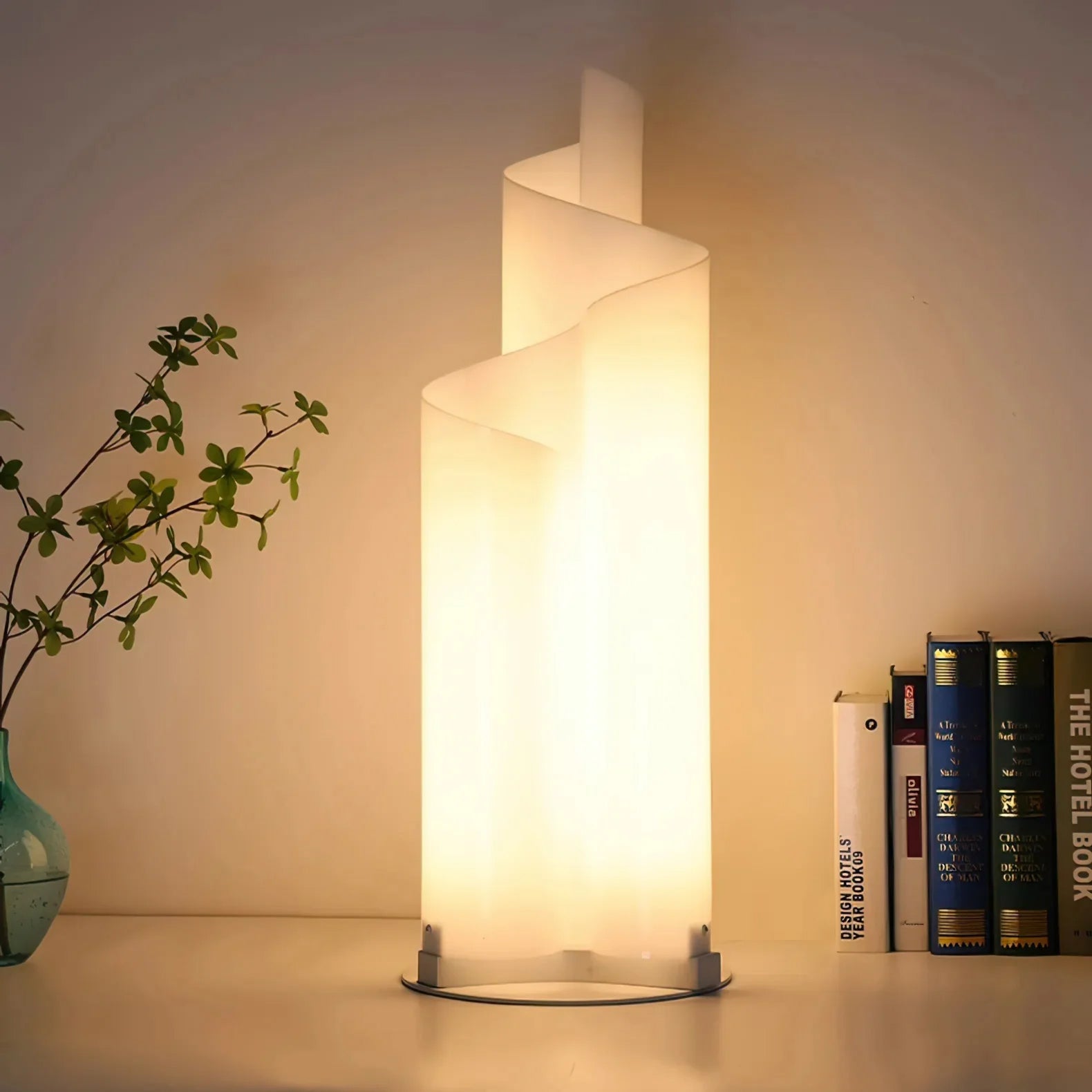 Lámpara de Mesa Chimera con Diseño Moderno y Luz LED Integrada - 22cm de Diámetro 8