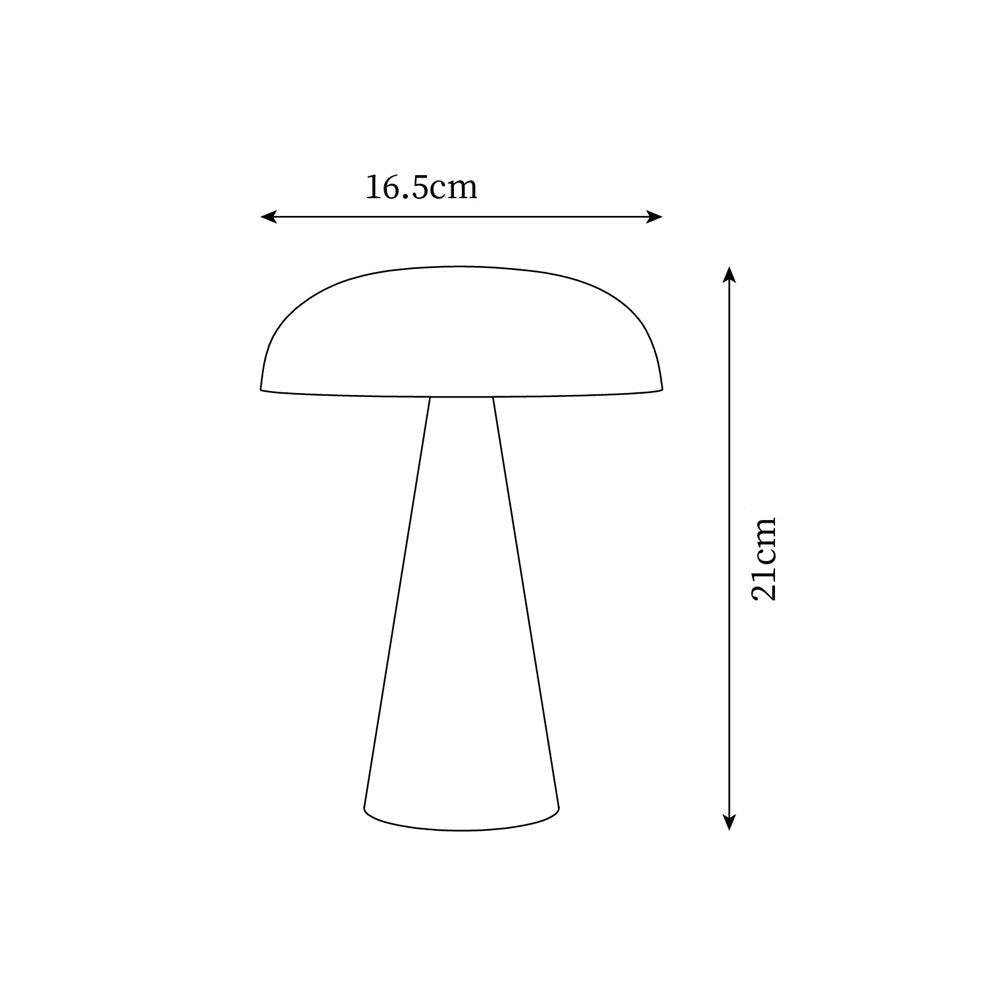 Lámpara de Mesa Como con Diseño Elegante y Luz LED Integrada – Varios Colores Disponibles 5