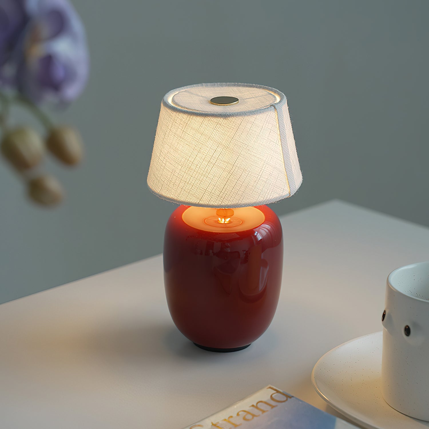 Lámpara de Mesa Compacta con Cargador USB y Control Táctil – Diseño Moderno para Escritorios y Mesitas de Noche 7