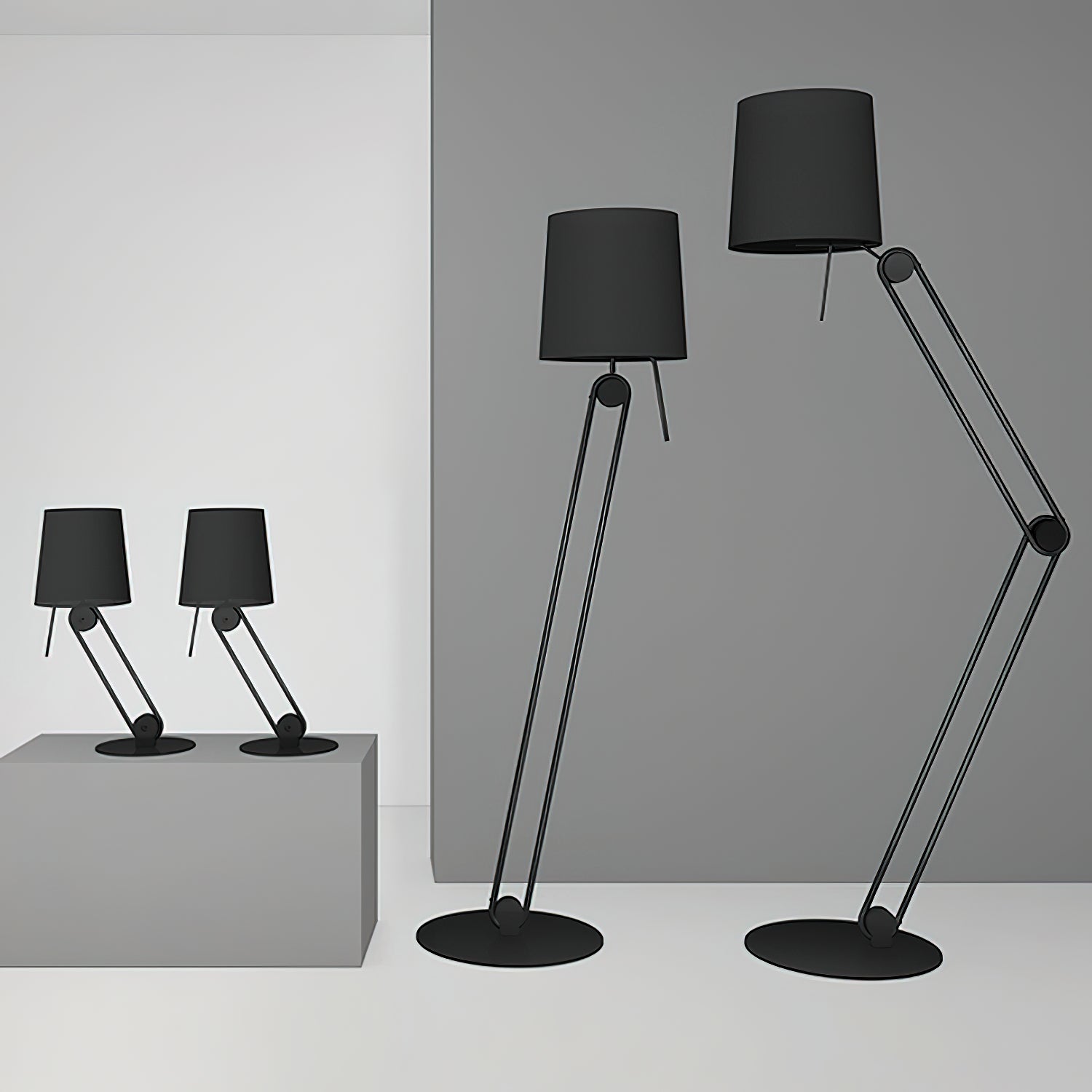 Lámpara de Mesa Elegante de Hierro con Pantalla Ajustable – Ideal para Mesitas de Noche y Ambientes Sofisticados 7