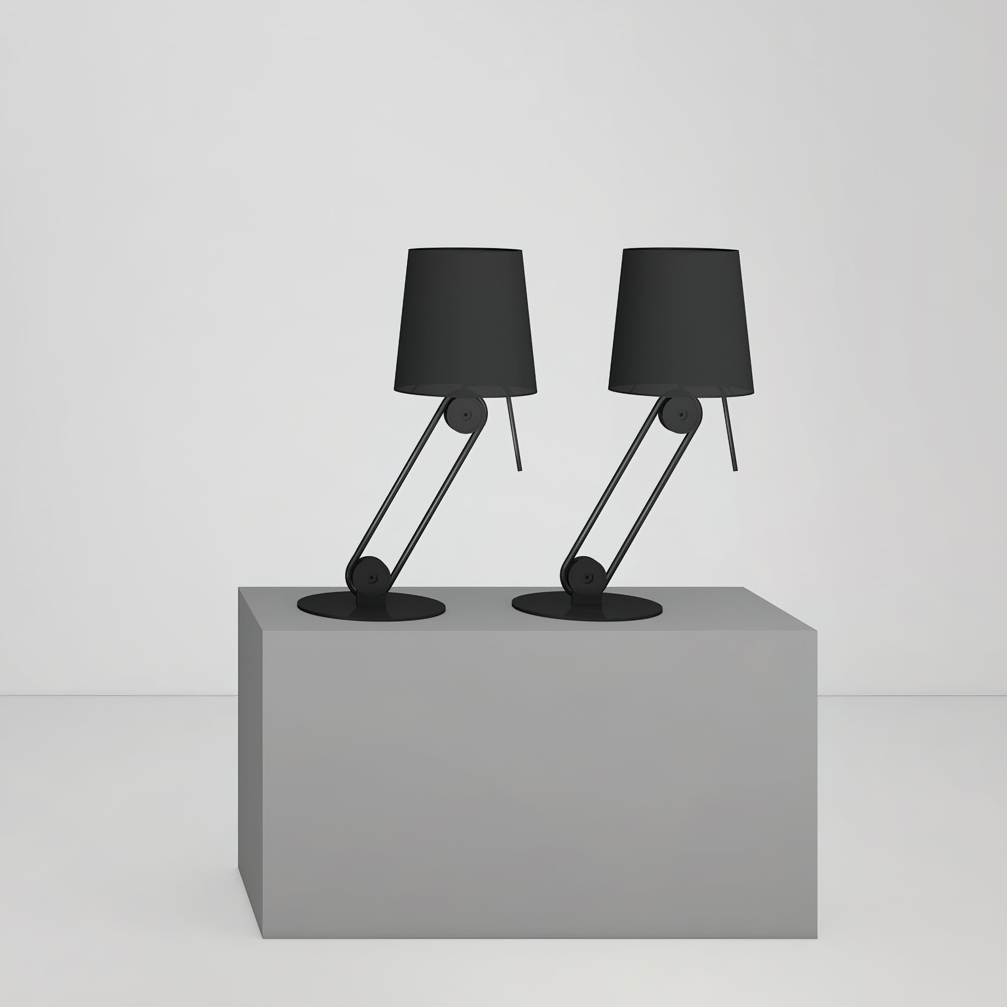 Lámpara de Mesa Elegante de Hierro con Pantalla Ajustable – Ideal para Mesitas de Noche y Ambientes Sofisticados 8