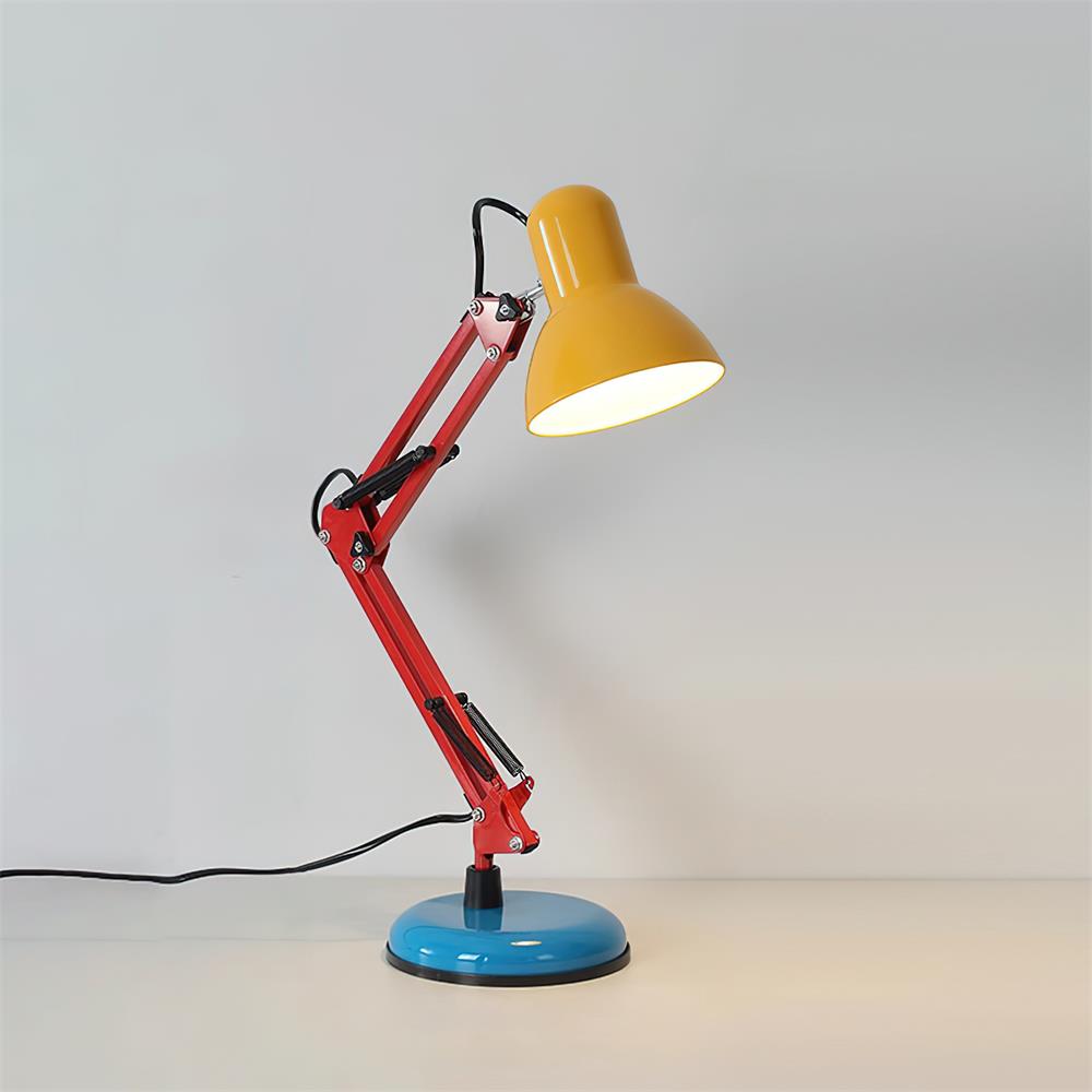 Olyse - Lámpara de Mesa Ajustable en Colores Vibrantes – Diseño Moderno para Iluminación Personalizada