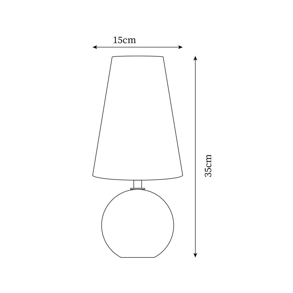 Lámpara de Mesa Floral Anna con Base de Madera Natural – Diseño Colorido y Funcional 5