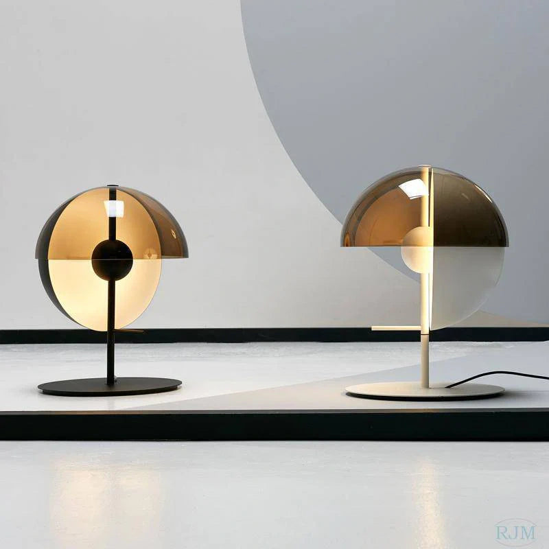 Lámpara de Mesa LED Eficiente con Diseño Contemporáneo en Hierro y Vidrio, 11.8 x 17.7 – Ideal para Oficina y Sala de Estar 8