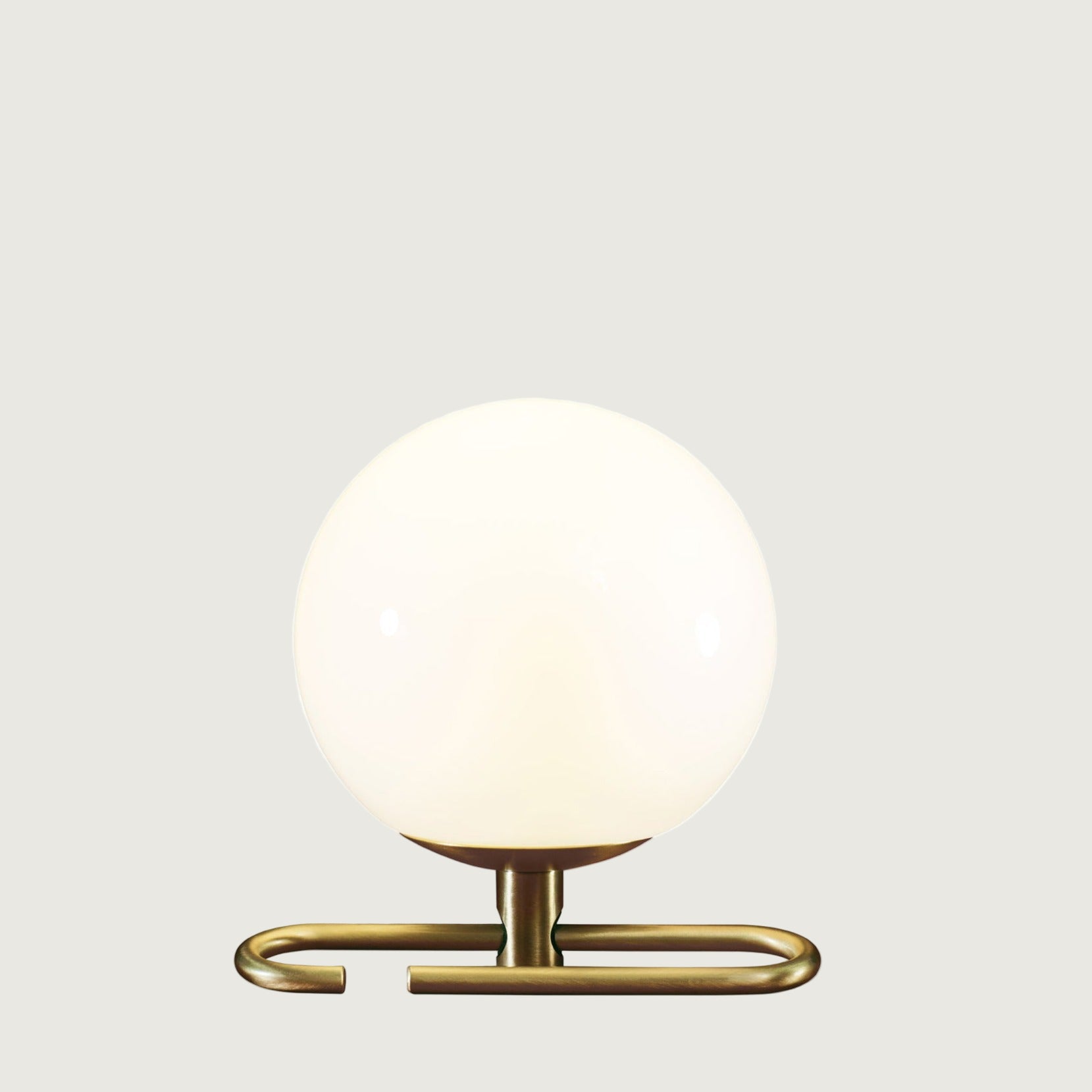 Lámpara de Mesa LED Regulable de Metal y Vidrio, Diseño Moderno para Escritorio y Mesita de Noche - Color Dorado y Blanca 0
