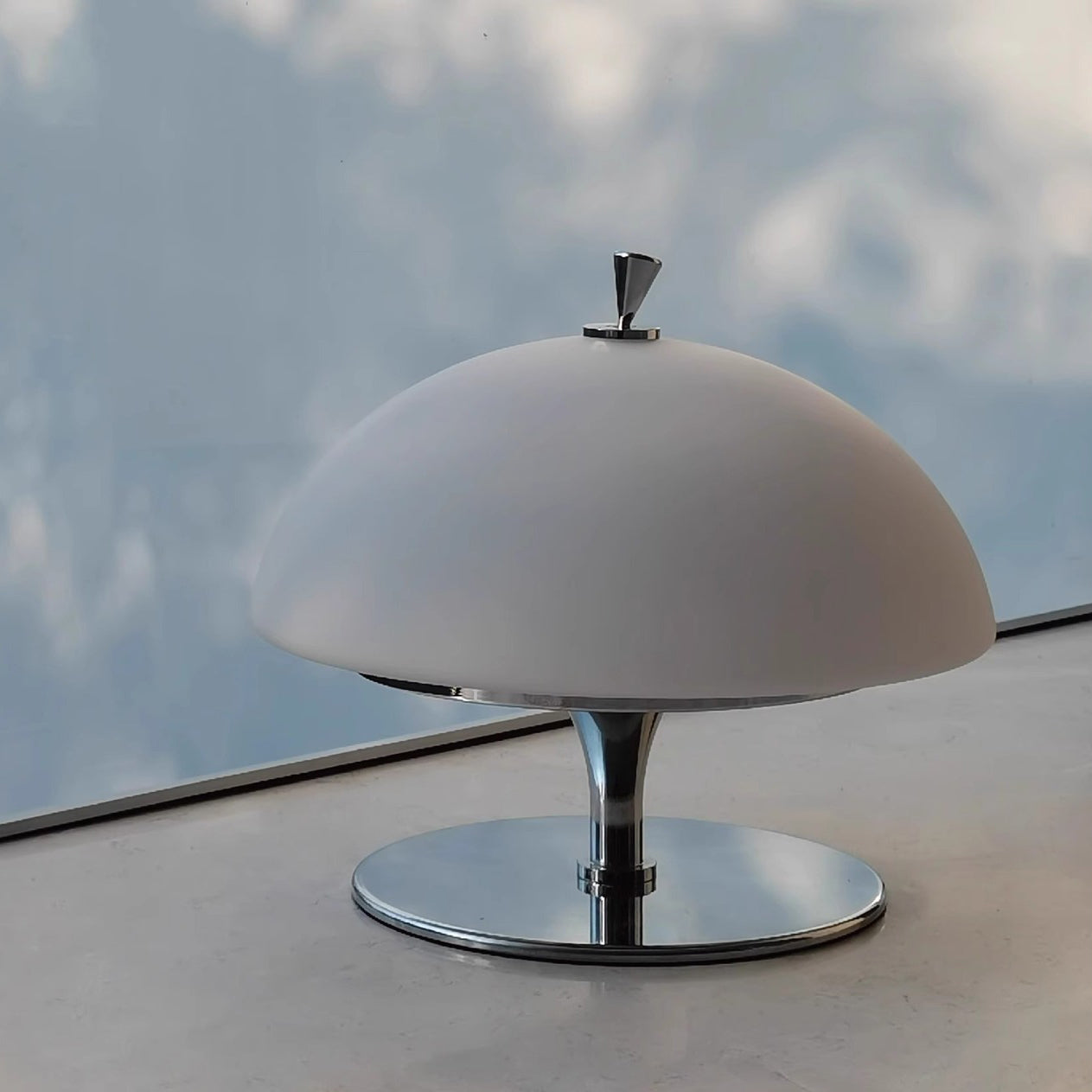 Lámpara de Mesa Moderna con Control Táctil, Pantalla Blanca y Diseño en Metal y Cristal – Ideal para Escritorio y Mesita de Noche 6