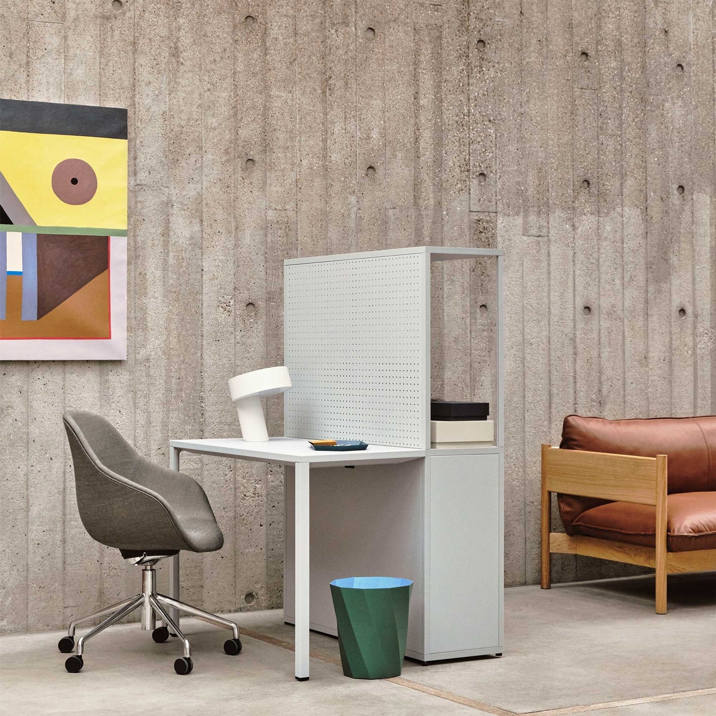 Lámpara de Mesa Moderna con Diseño Inclinable en Metal - Disponible en Blanco, Negro y Verde Caqui 8