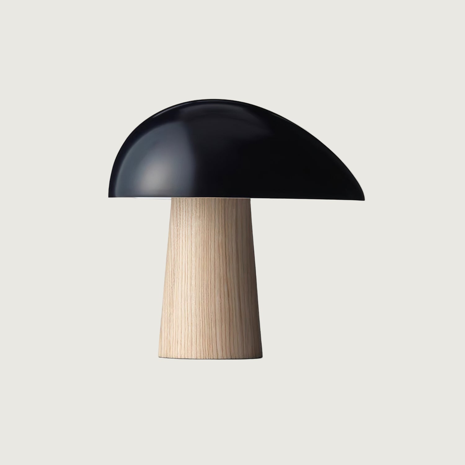 Lámpara de Mesa Moderna con Diseño de Madera y Luz LED Regulable – 28cm 1