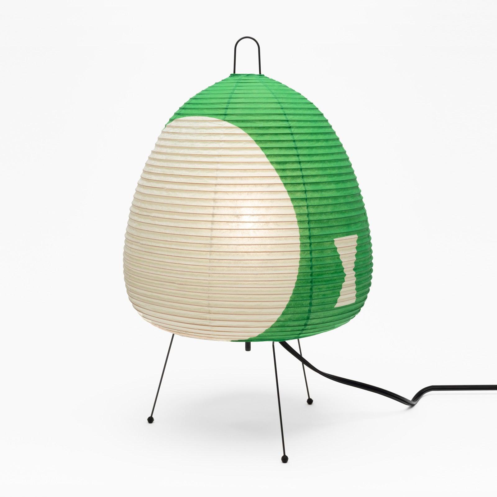 Lámpara de Mesa Moderna con Papel Washi y Estructura de Metal – Lámpara Sobremesa Ideal para Interiores, 26 cm Diámetro 13