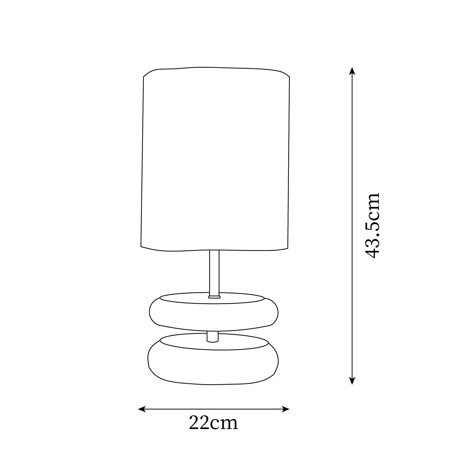 Lámpara de Mesa Moderna de Madera con Pantalla de Tela – Diseño Elegante y Natural 5