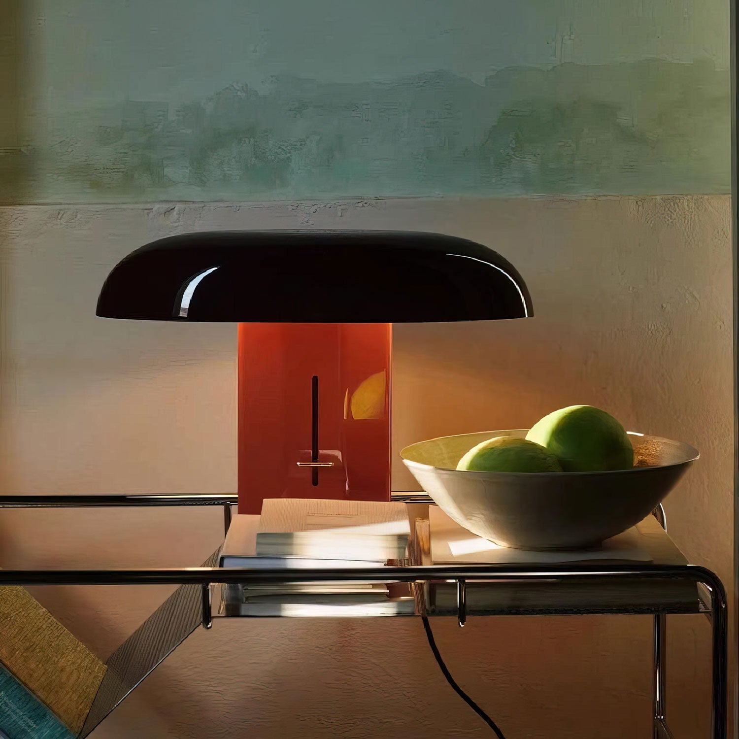 Lámpara de Mesa Montera con Diseño Escultural en Metal y Aluminio – Estilo Moderno para Interiores 5