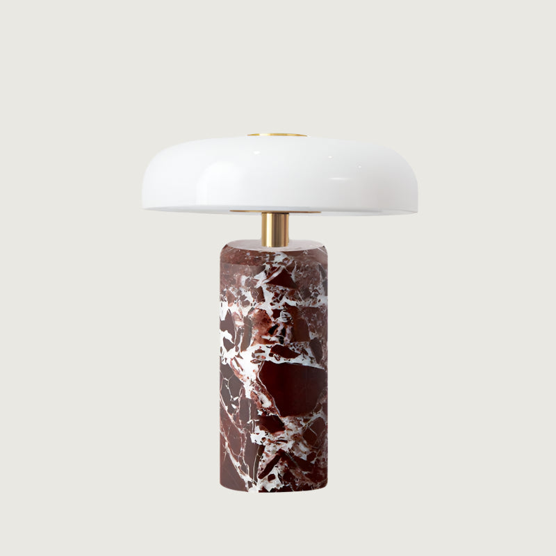 Lámpara de Mesa Portátil de Mármol con Luz LED Ajustable y Diseño Moderno 10