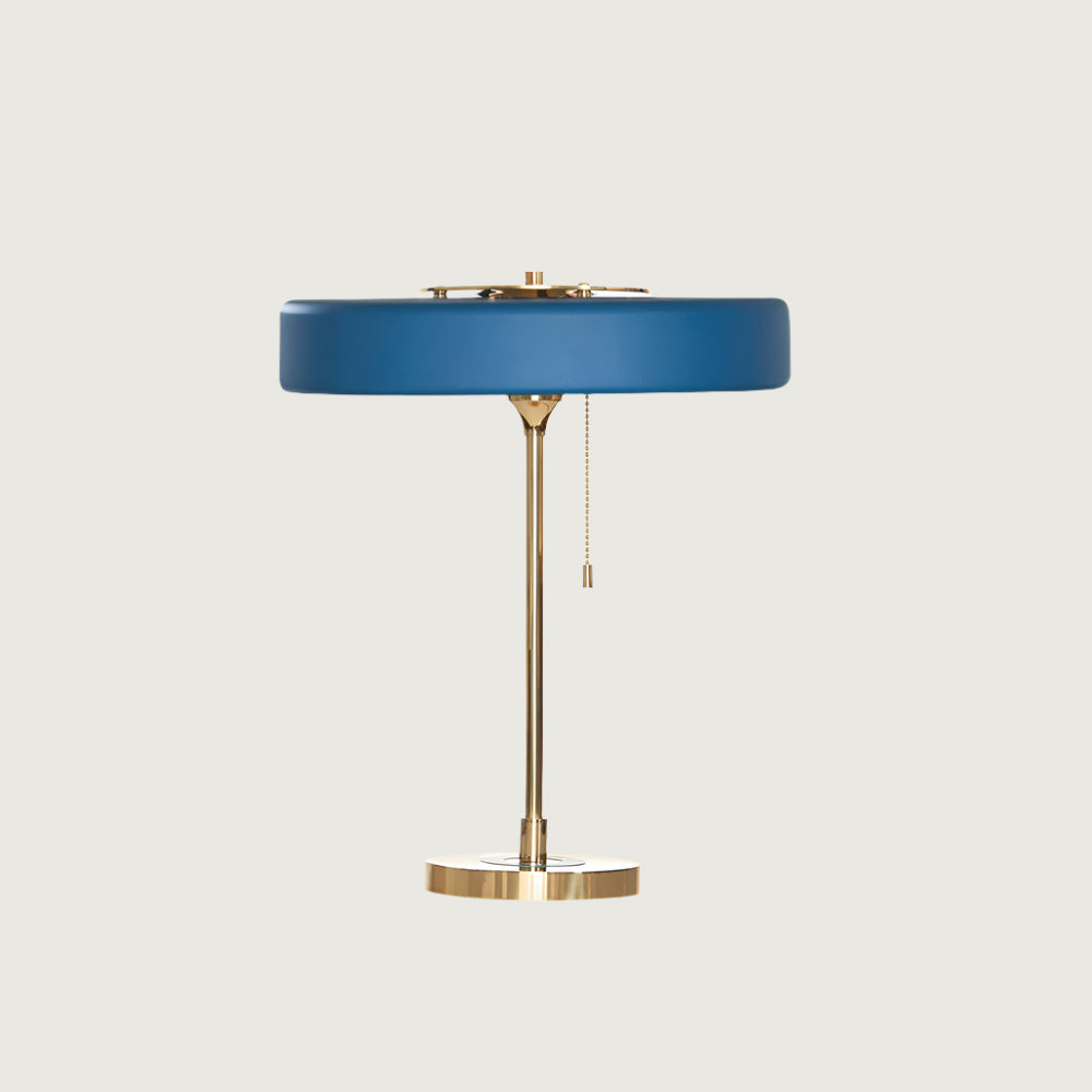 Lámpara de Mesa Revolve con Difusor Acrílico y Base de Metal – Iluminación Moderna para Mesita de Noche o Escritorio 9