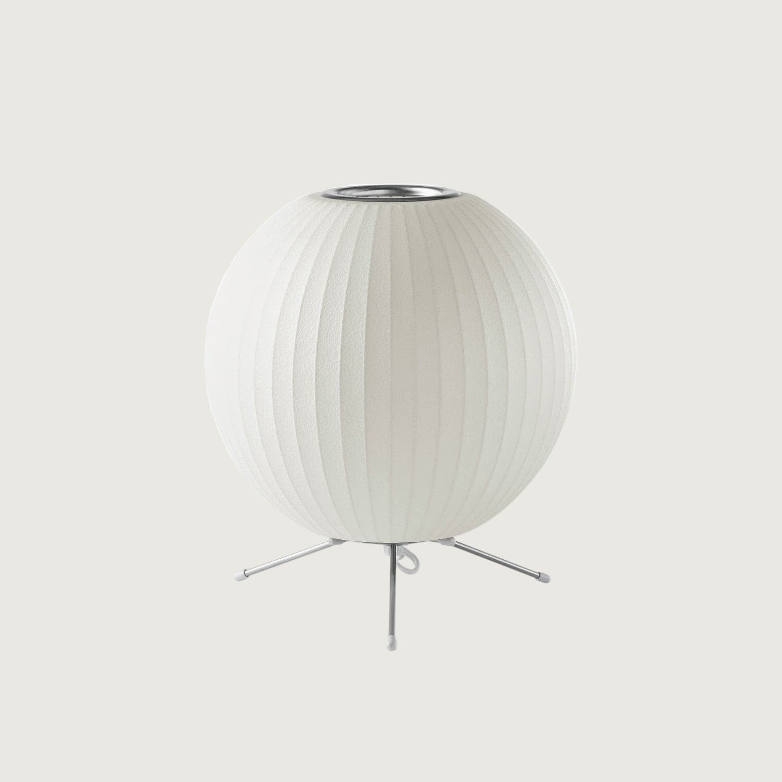 Lámpara de Mesa Tripode con Diseño Esférico – Disponible en Varias Tamaños y Acabados 11