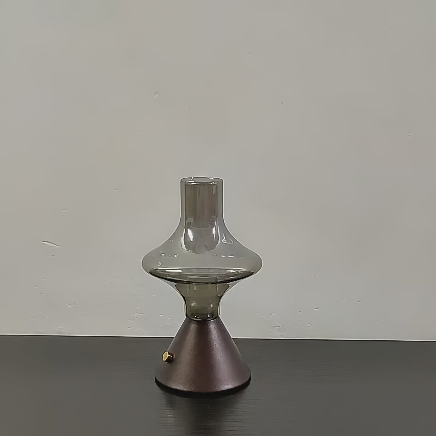 Lámpara de Mesa Vintage Recargable LED, Diseño de Teatro, Metal y Vidrio, Batería 2000 mAh, Ideal para Interior 5