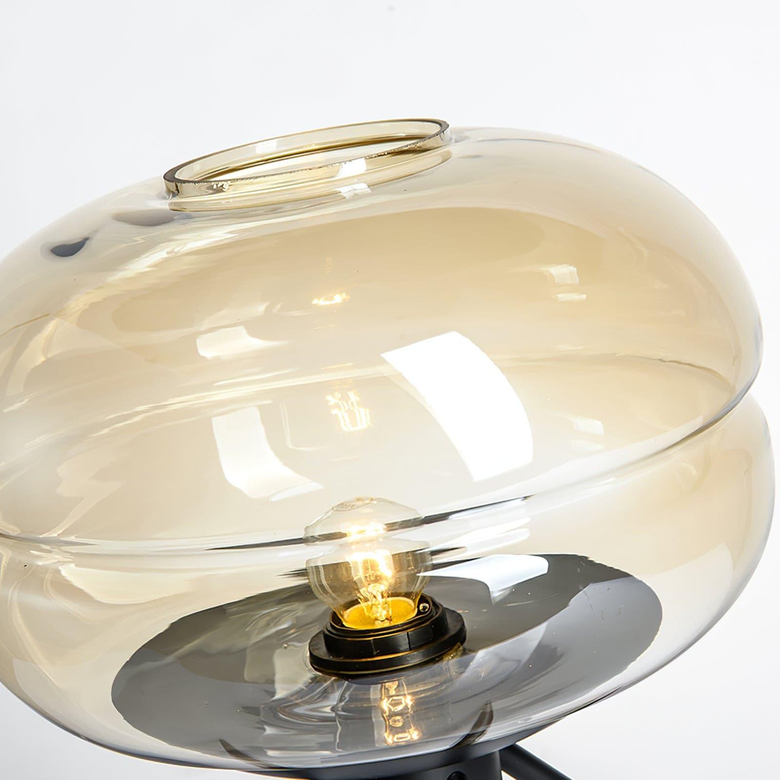 Lámpara de Mesa de Vidrio con Efecto de Refracción – Diseño Moderno y Elegante 7