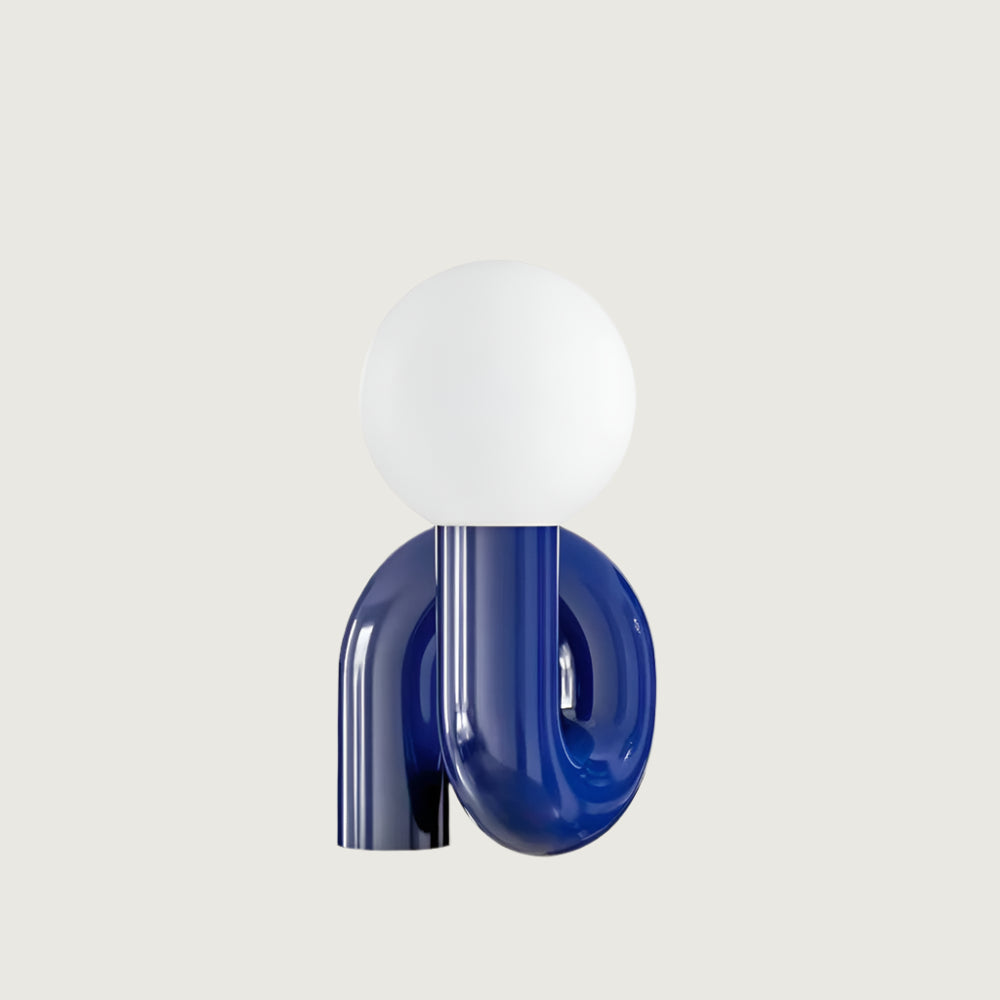 Lámpara de Mesa de Vidrio en Espiral, Diseño Elegante y Acabados en Varios Colores, Ideal para Escritorio y Mesita de Noche 11