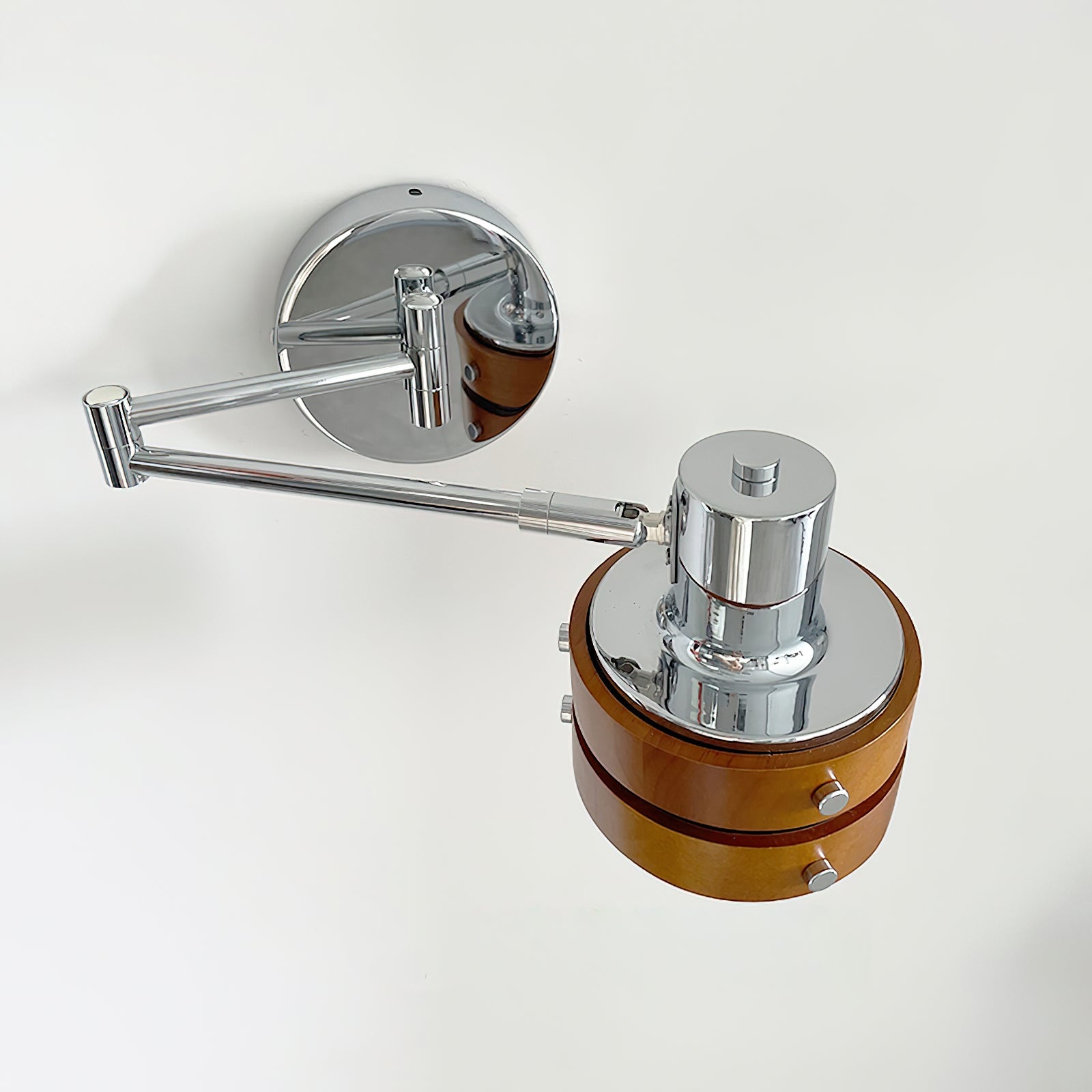 Lámpara de Pared Ajustable de Metal con Brazo Móvil – Ideal para Lectura y Espacios de Trabajo 4