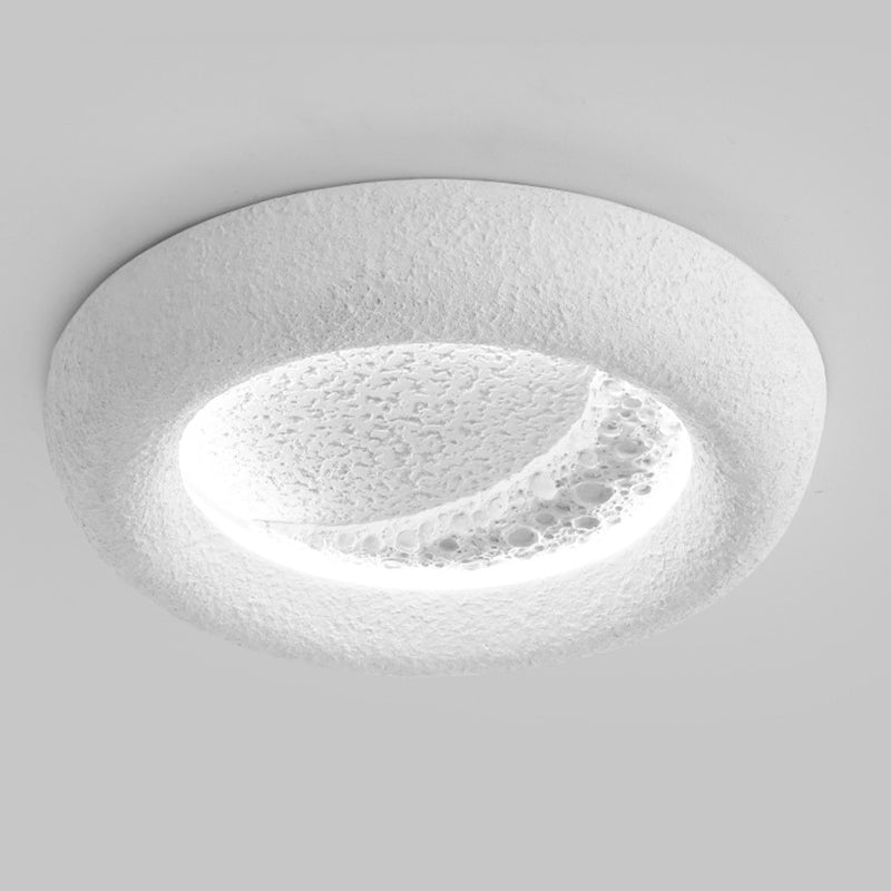 Lámpara de Pared Circular Moderna de Resina LED para Decoración Interior – Aplique Pared Elegante y Compacto 6