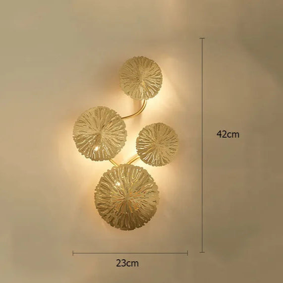 Lámpara de Pared Elegante de Metal y Vidrio – LumoGlow con Luz Cálida y Diseño Clásico 0