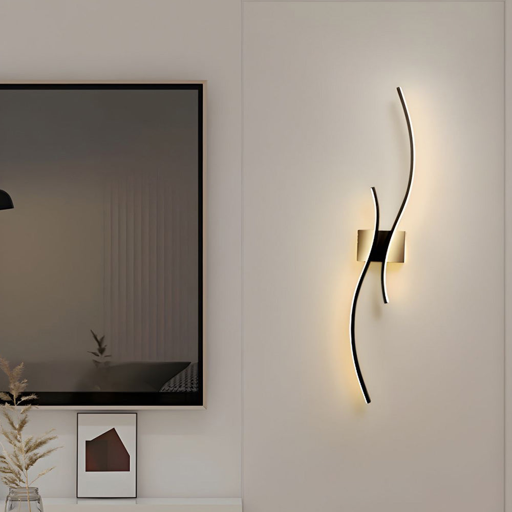 Lámpara de Pared LED Dimmable de Acrílico Moderno para Pasillo – Diseño Elegante y Funcional 3