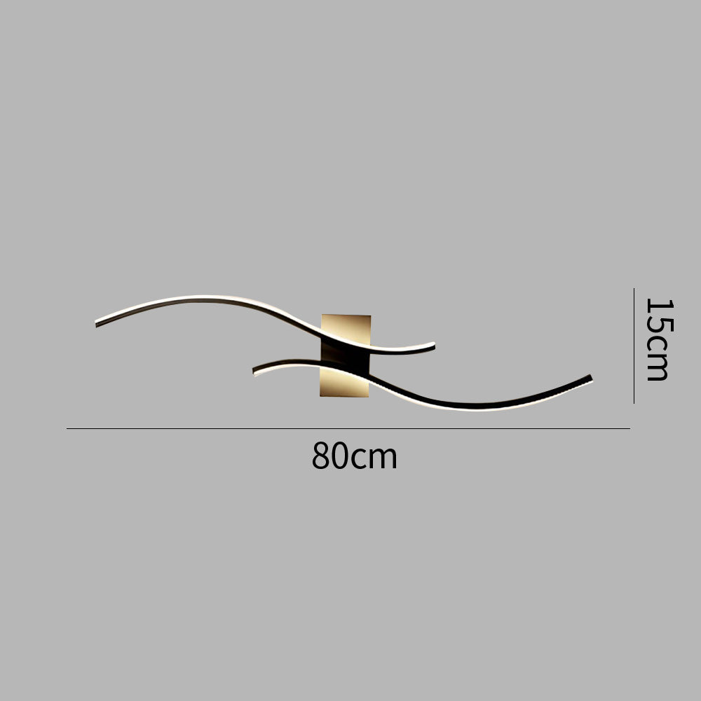 Lámpara de Pared LED Dimmable de Acrílico Moderno para Pasillo – Diseño Elegante y Funcional 8