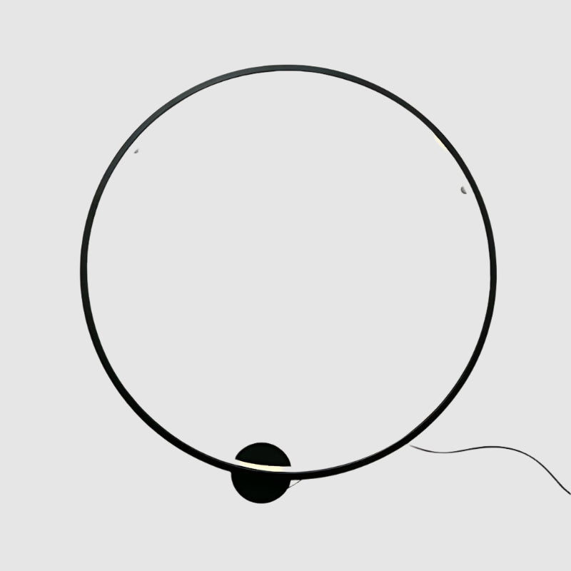 Lámpara de Pared LED Minimalista Negra 60 cm - Aplique de Pared Moderno con Iluminación Ambiental 5