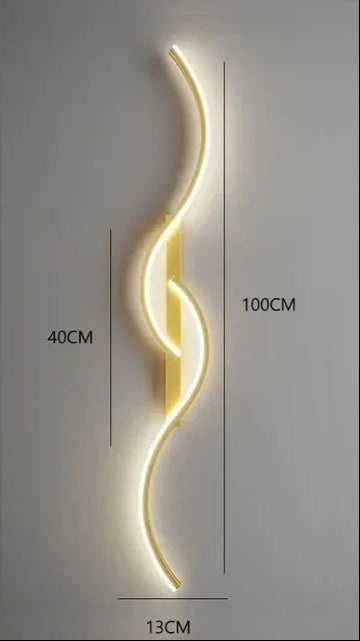 Lámpara de Pared LED Minimalista de Hierro – Diseño Moderno y Elegante 10