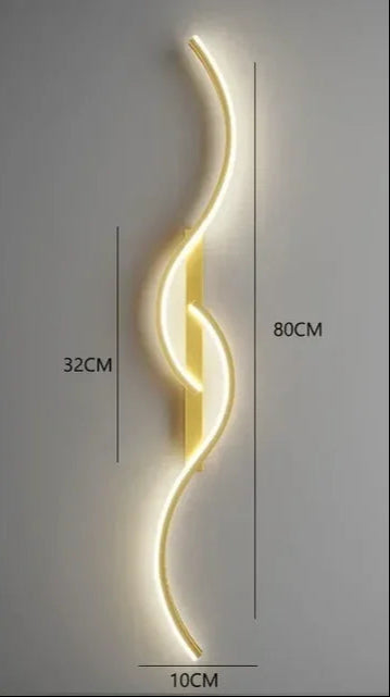 Lámpara de Pared LED Minimalista de Hierro – Diseño Moderno y Elegante 13
