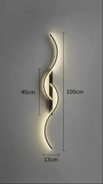 Lámpara de Pared LED Minimalista de Hierro – Diseño Moderno y Elegante 14