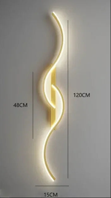 Lámpara de Pared LED Minimalista de Hierro – Diseño Moderno y Elegante 16
