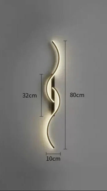 Lámpara de Pared LED Minimalista de Hierro – Diseño Moderno y Elegante 7