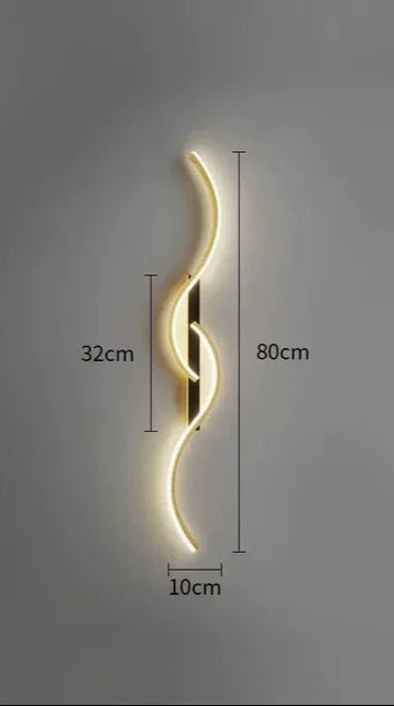 Lámpara de Pared LED Minimalista de Hierro – Diseño Moderno y Elegante 8