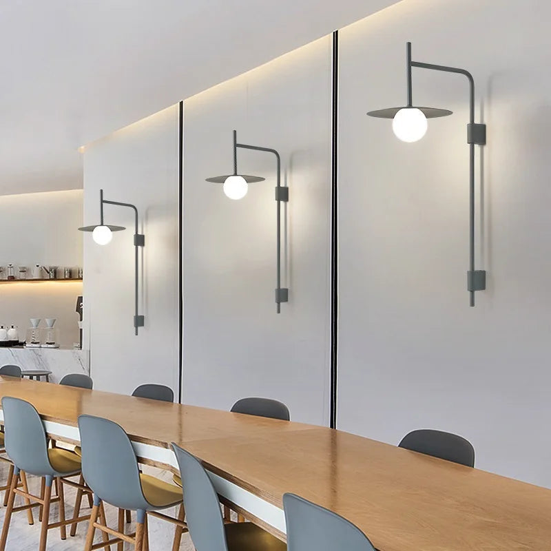 Lámpara de Pared LED Moderna Ajustable de Metal con Brazo Móvil y Dimmable 2