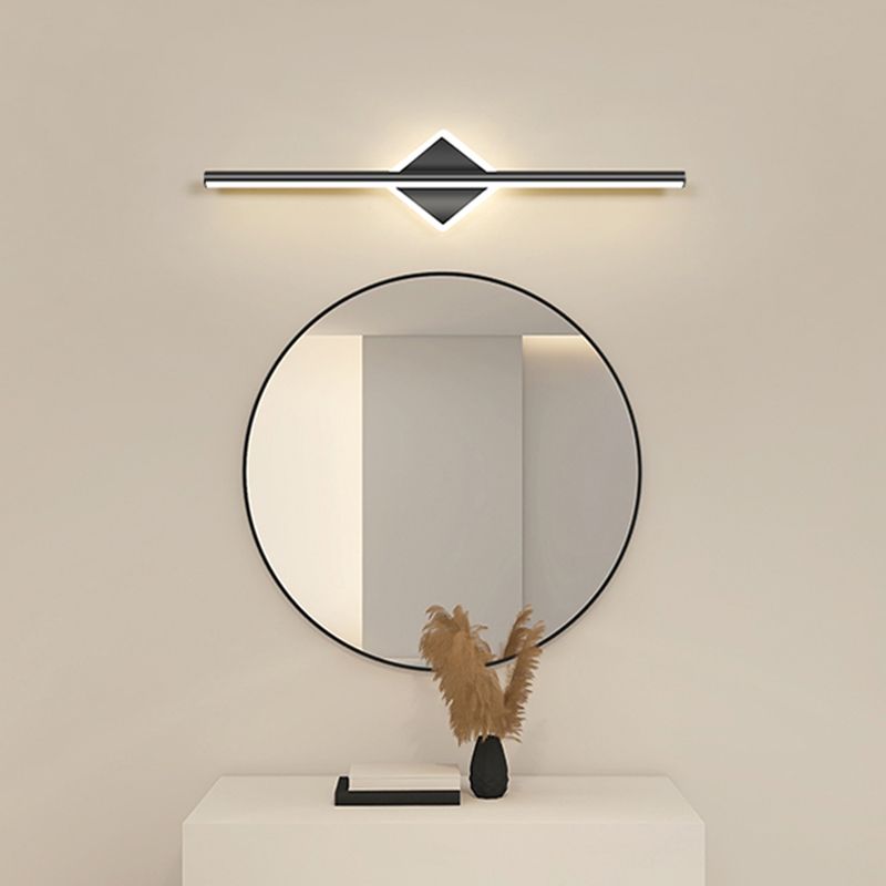 Lámpara de Pared LED Moderna Redonda/Cuadrada de Silicona y Metal 4
