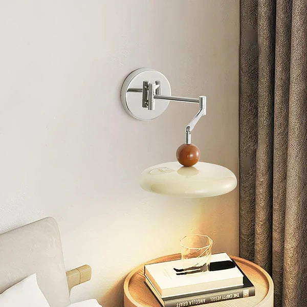 Lámpara de Pared LED con Brazo Ajustable de Metal y Acrílico, Diseño Moderno para Salones y Dormitorios 3