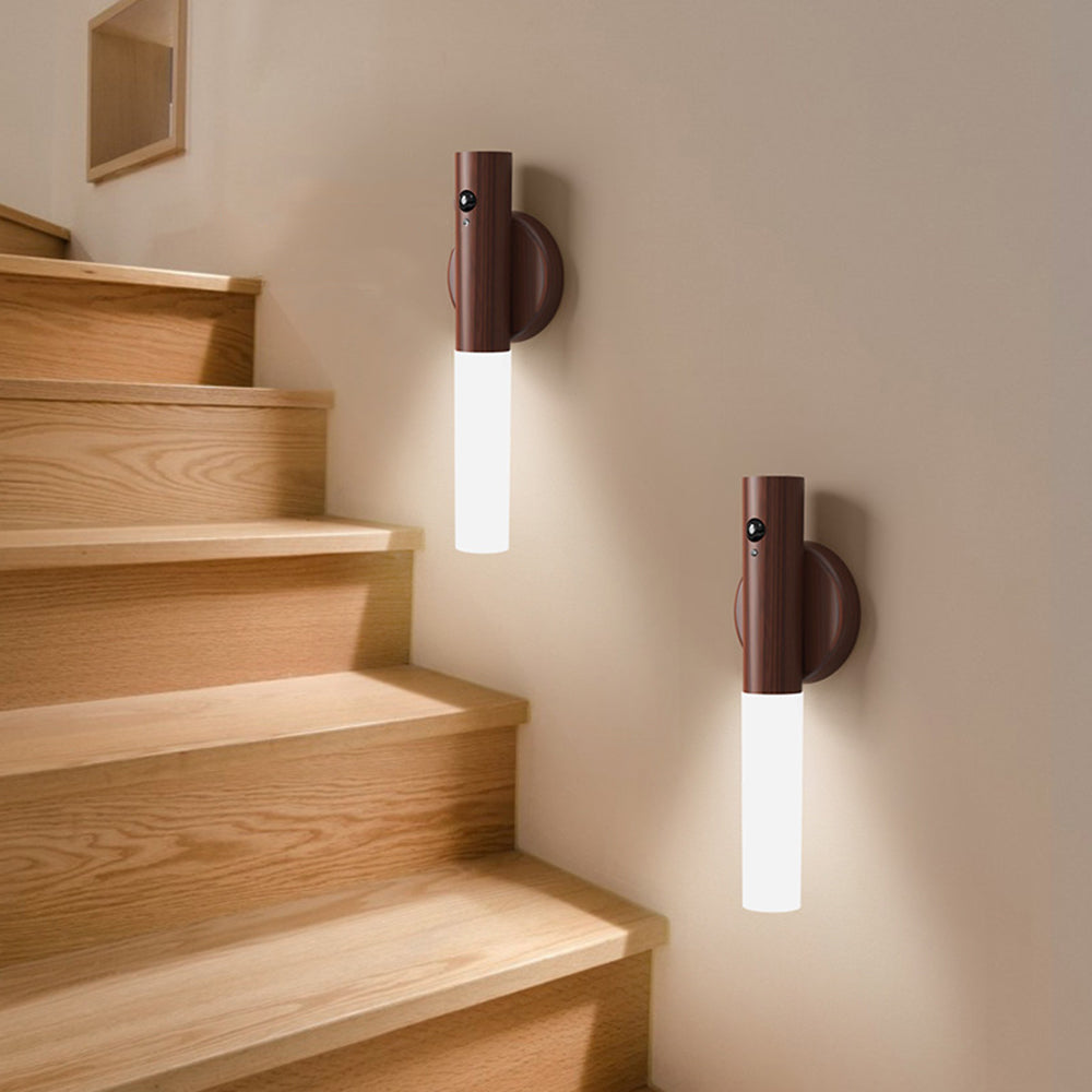 Lámpara de Pared LED con Sensor de Movimiento de Acrílico – Luz Nocturna Minimalista 1