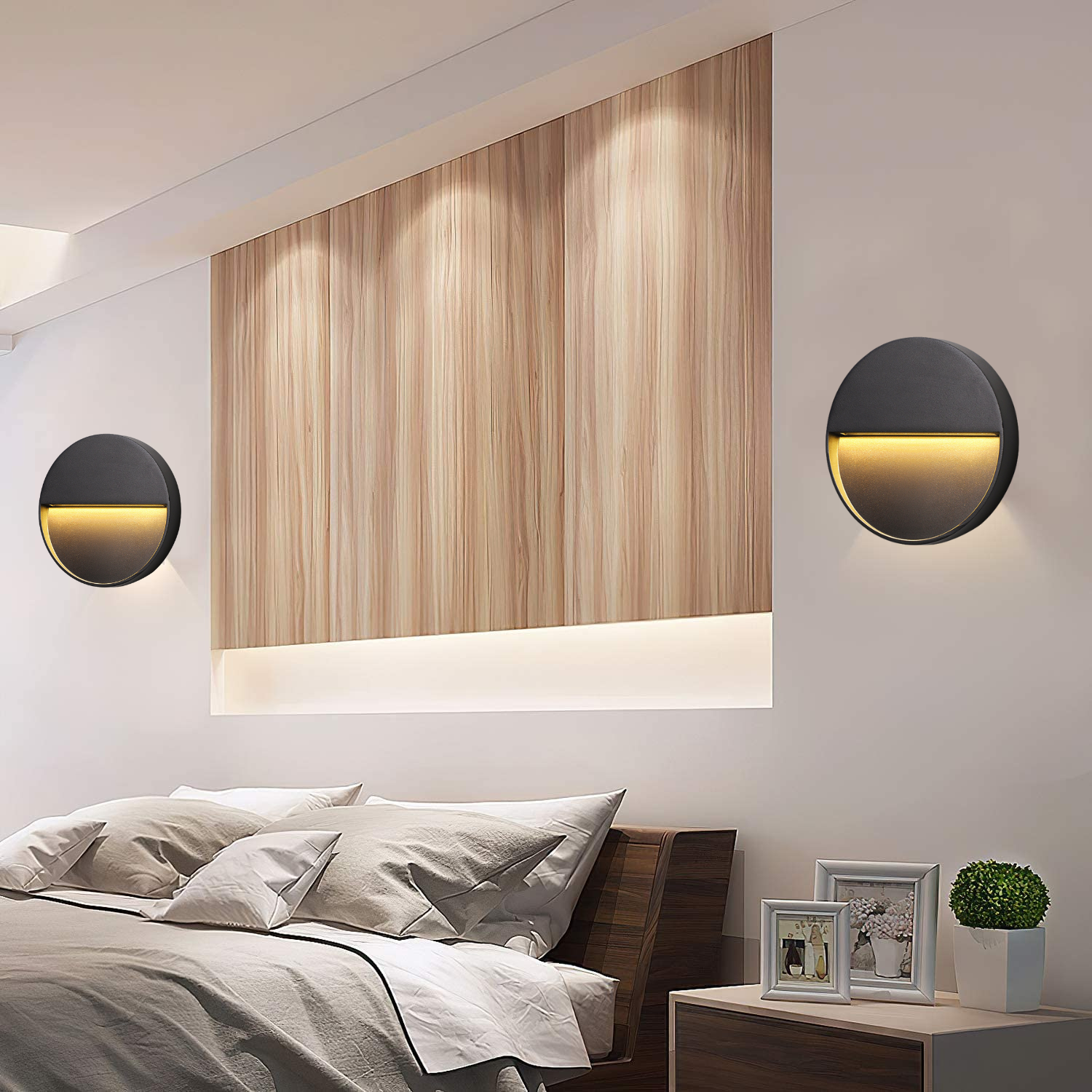 Lámpara de Pared LED de 3W para Escaleras – Aluminio Impermeable IP65, Iluminación Exterior Moderna 4