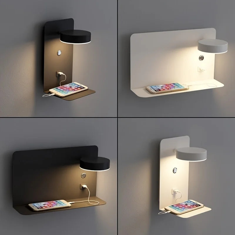 Lámpara de Pared Minimalista PureShine Simplicity – Diseño Elegante y Funcional 0
