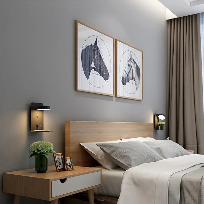 Lámpara de Pared Minimalista PureShine Simplicity – Diseño Elegante y Funcional 2
