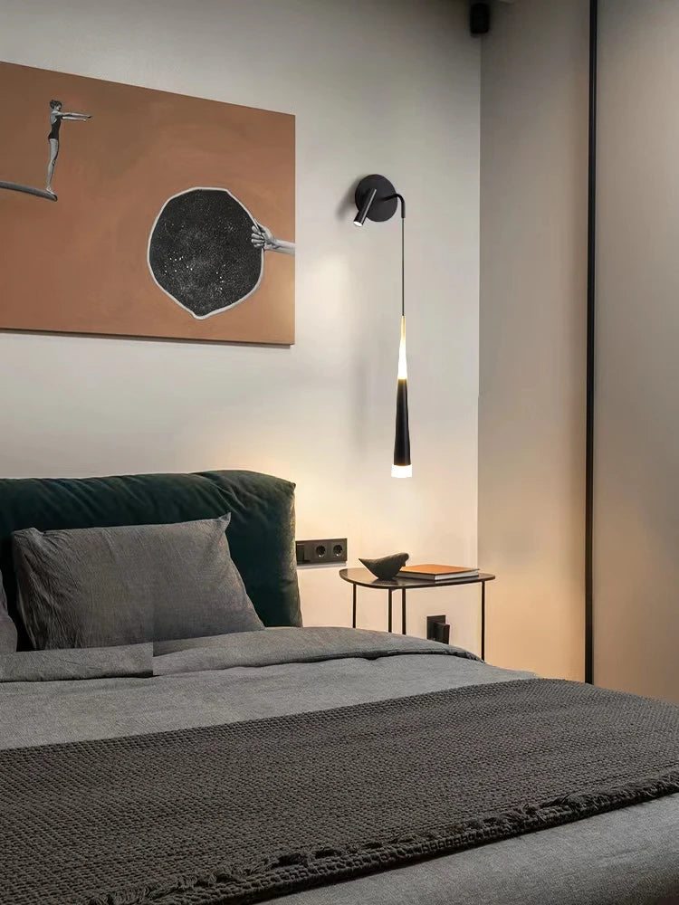 Lámpara de Pared Moderna con Diseño Escandinavo y Luz LED Regulable – Apliques de Pared Elegantes y Funcionales 1