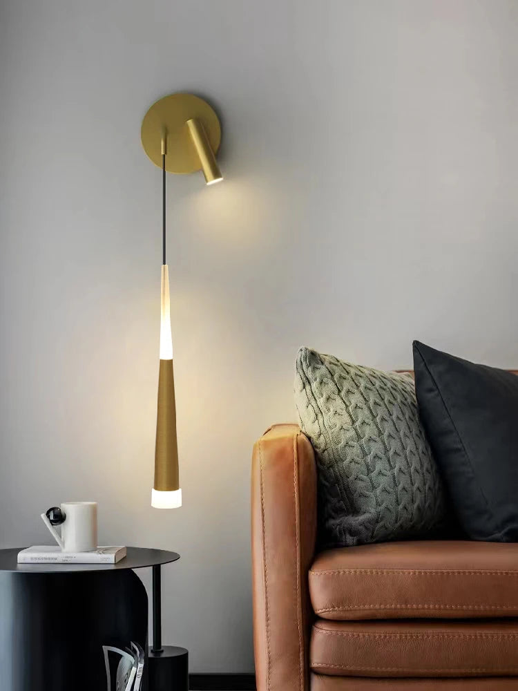 Lámpara de Pared Moderna con Diseño Escandinavo y Luz LED Regulable – Apliques de Pared Elegantes y Funcionales 2
