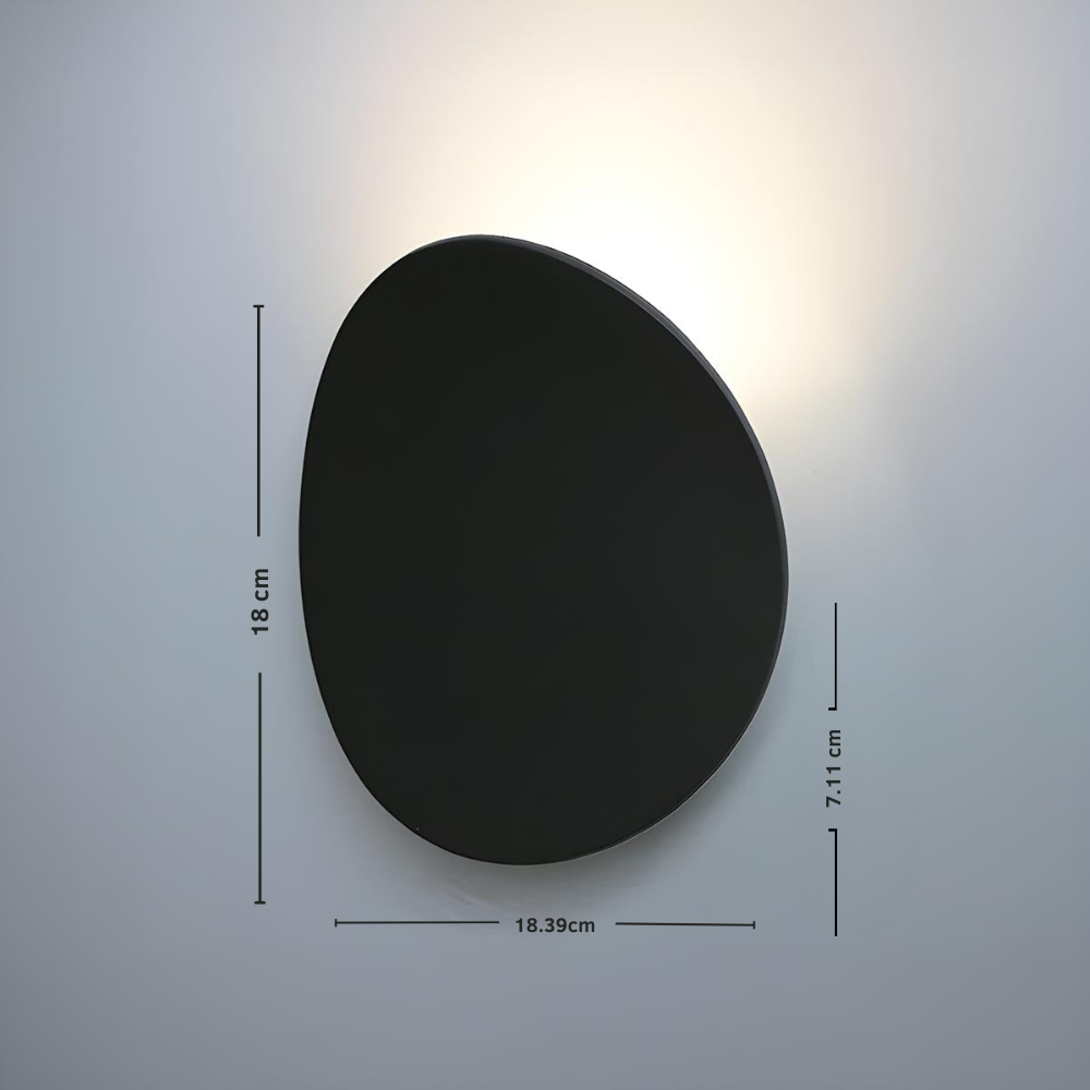 Clarin - Lámpara de Pared Moderna de Aluminio con LED - Aplique Pared Eficiente y Elegante - 7W - Ideal para Iluminación Contemporánea