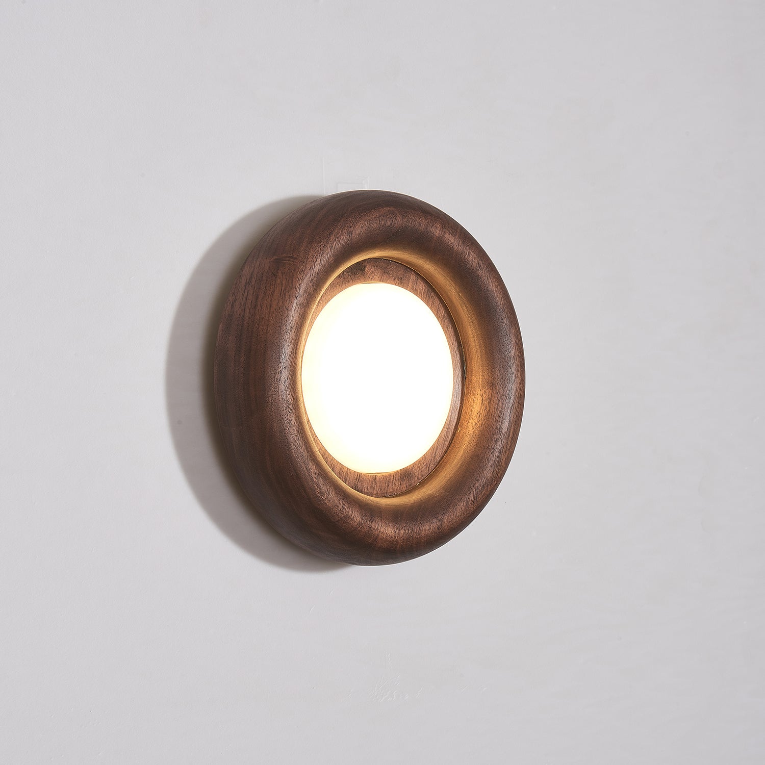 Lámpara de Pared Moderna de Madera y Acrílico con Luz LED Integrada – Aplique Pared Minimalista de 20 cm 7