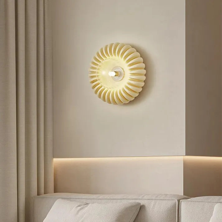 Lámpara de Pared Moderna de Resina para Dormitorio – Diseño Creativo y Elegante 3
