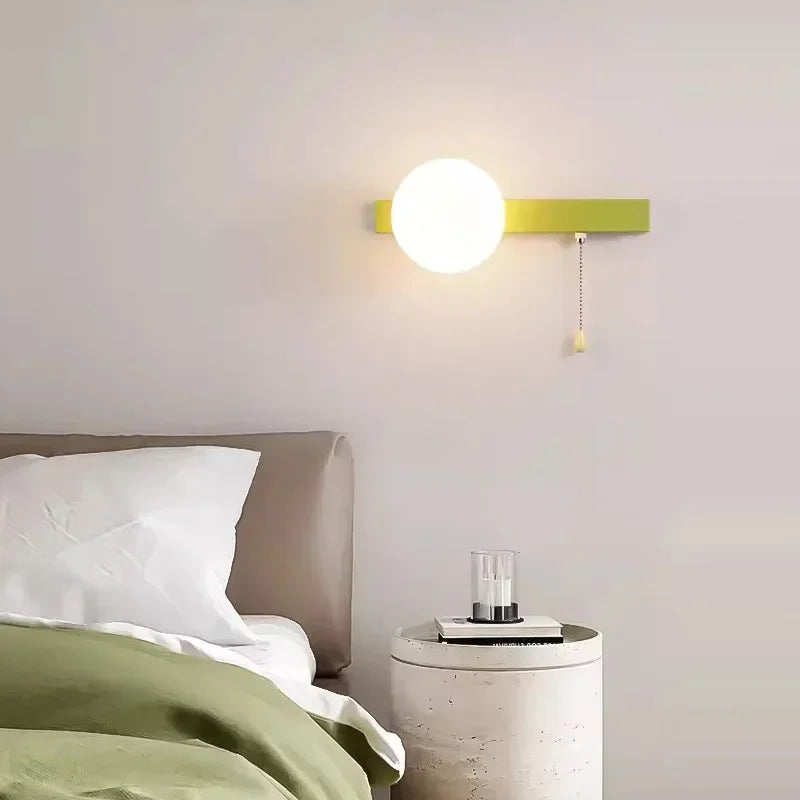 Lámpara de Pared Nórdica ZenithNook con Diseño Minimalista y Luz Cálida – Ideal para Salones y Pasillos 3