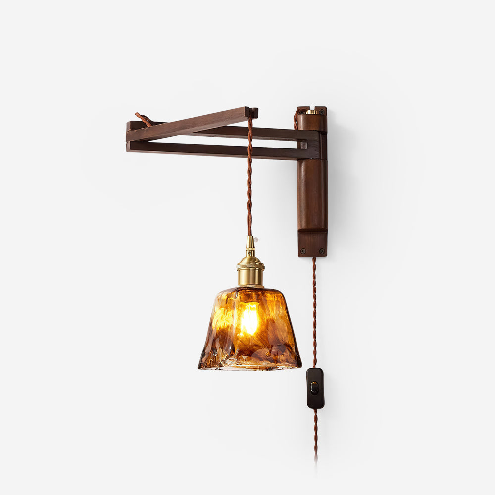 Lámpara de Pared Vintage Maria con Brazo Ajustable y Diseño Elegante 1