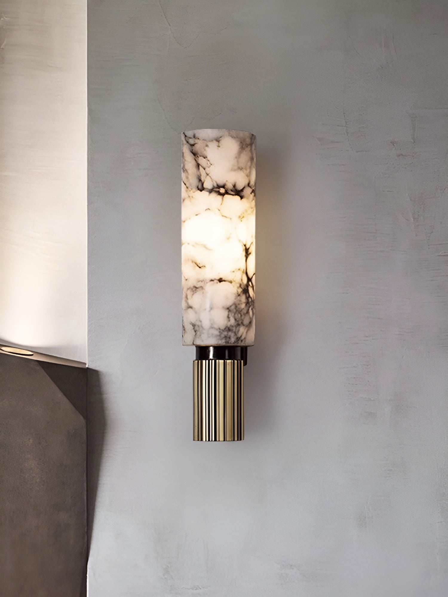 Lámpara de Pared de Alabastro Moderna Riviera – Diseño Elegante y Luz Suave 6